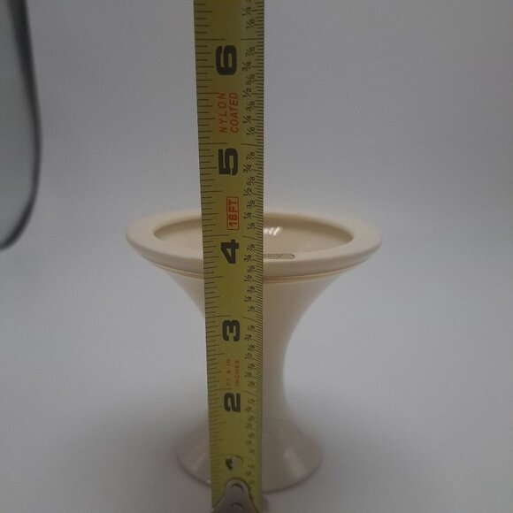 Lenox Eternal Fine China Taper Candle Holder Gold Trim - Picture 6 of 11